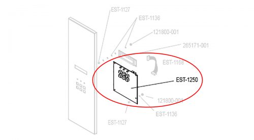 Herrmidifier Herrtronic Part #EST-1250<br>Humidifier Main Circuit Board